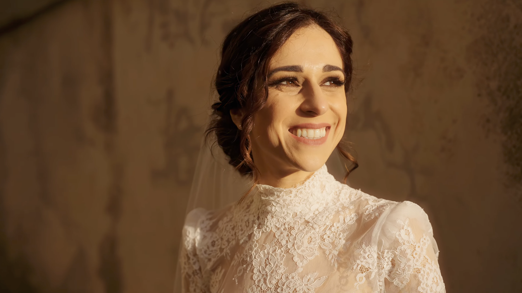 Fermo immagine dal video del matrimonio di Vito e Alice