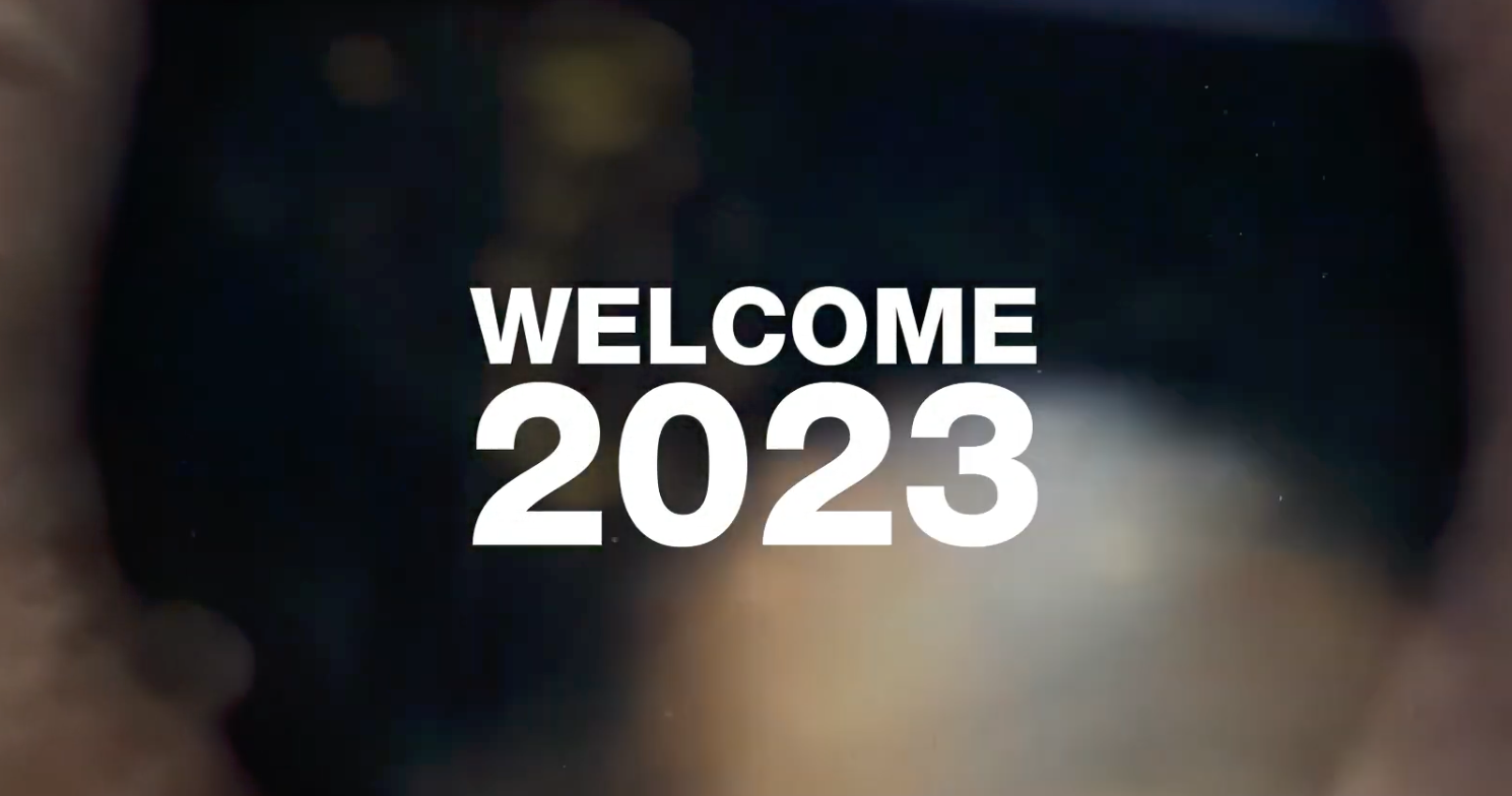 Fermo immagine dalle riprese di Welcome 2023